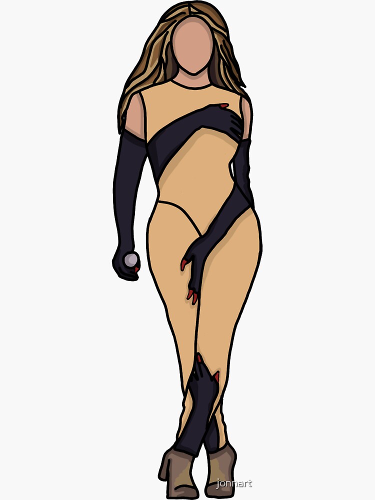 Beyoncé Heated outfit | Sticker
