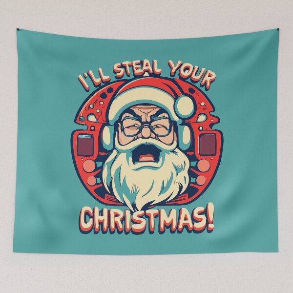 Item preview, Anti Christmas. I'll steal your Christmas designed and sold by CatCoconut-Art.