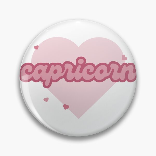 Item preview, Capricorn Heart Sticker designed and sold by stateeofgrace.