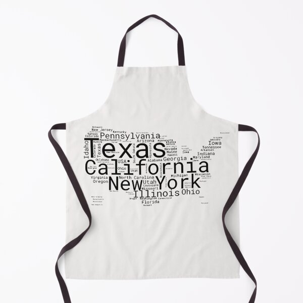 Item preview, United States Typography USA States designed and sold by MyDearWorld.
