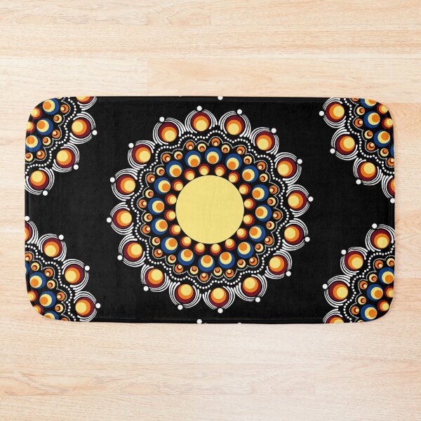 Item preview, Fire in the Sky Dot Mandala designed and sold by Triplicate Limited.