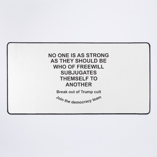Item preview, No one is as strong as they should be designed and sold by Politics-Corner.
