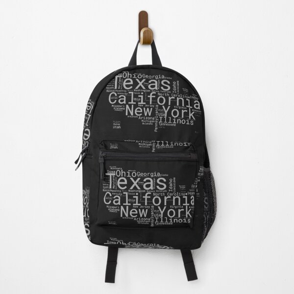 Item preview, United States Typography USA States designed and sold by MyDearWorld.