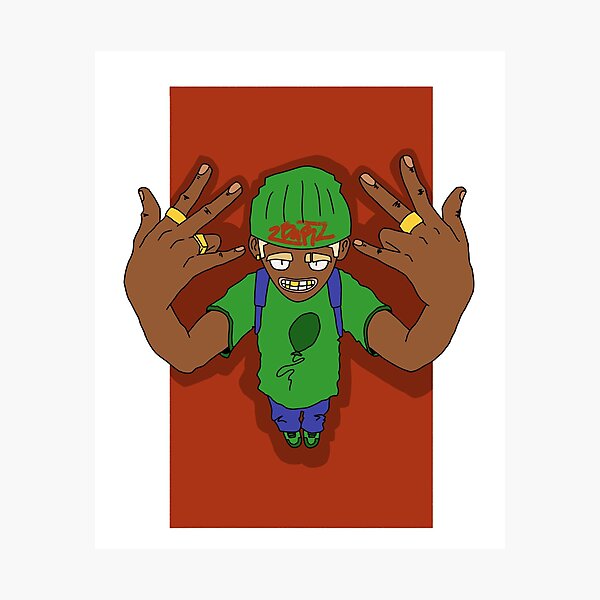 Item preview, 4 Fingers Up All Red designed and sold by TheArtOfDannyC.