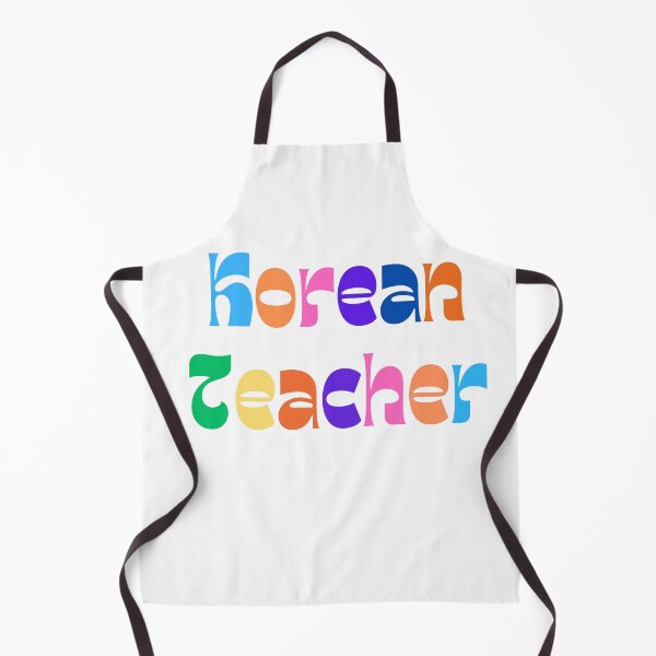 Item preview, Colorful and fun Korean teacher design designed and sold by language-des.