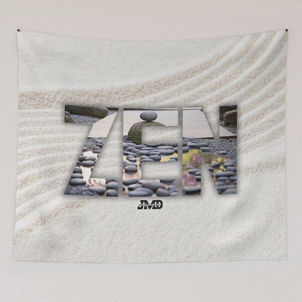 Item preview, Zen 9 on Sand Background designed and sold by Jenson Major.