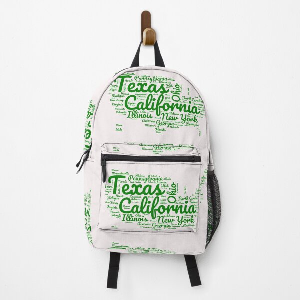 Item preview, United States Typography USA States designed and sold by MyDearWorld.