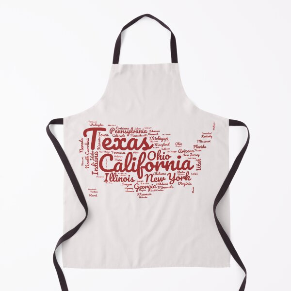 Item preview, United States Typography USA States designed and sold by MyDearWorld.