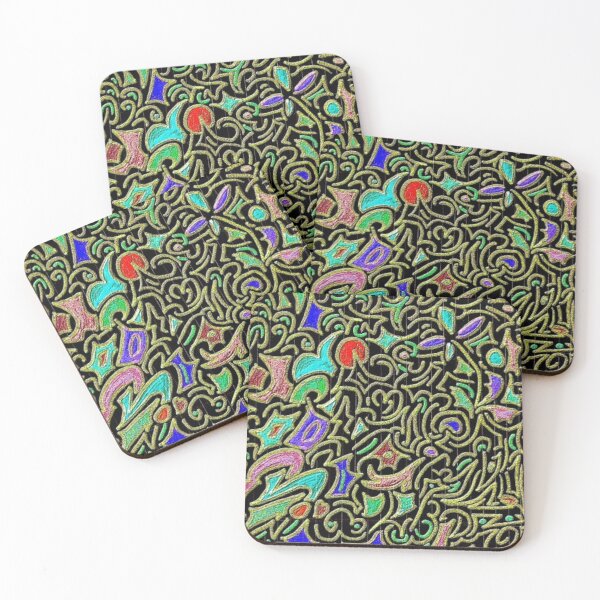 Item preview, Wacky Retro Doodle Abstract designed and sold by yonni.