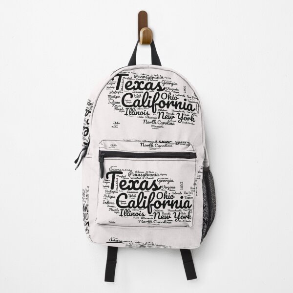 Item preview, United States Typography USA States designed and sold by MyDearWorld.