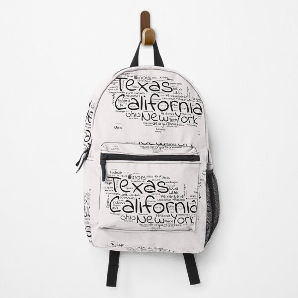 Item preview, United States Typography USA States designed and sold by MyDearWorld.