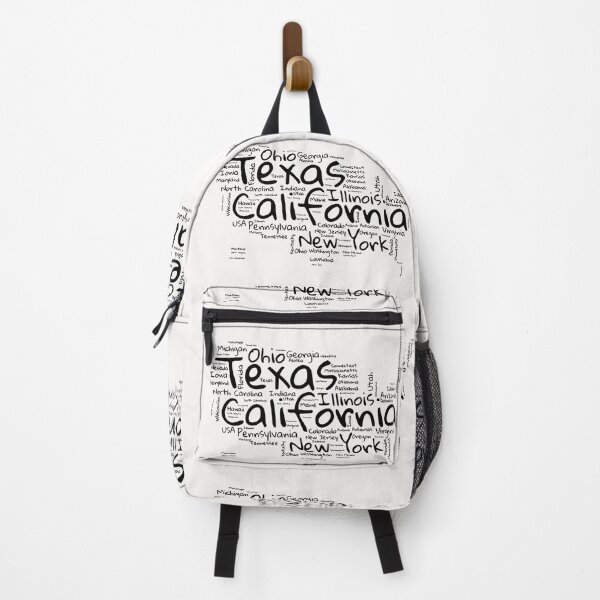 Item preview, United States Typography USA States designed and sold by MyDearWorld.