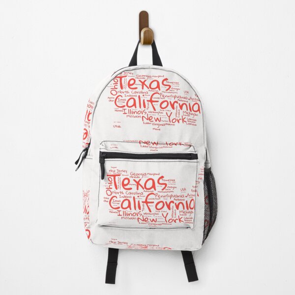 Item preview, United States Typography USA States designed and sold by MyDearWorld.