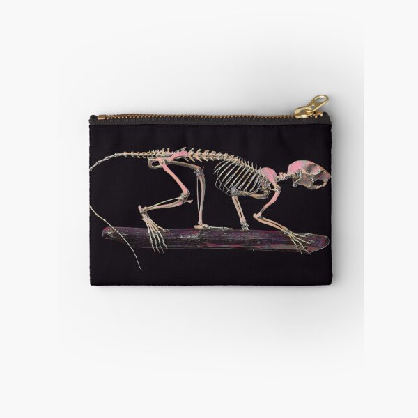 Item preview, Spooky Squirrel Skeleton in purple dawn designed and sold by DreamingBeetle.