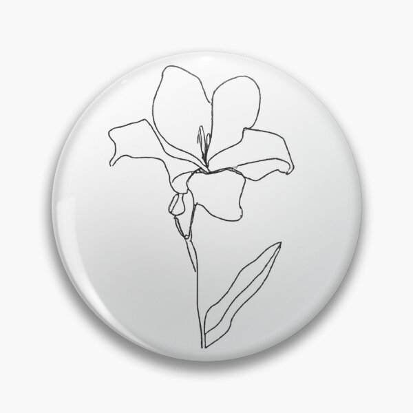 Item preview, Single Line Flower  designed and sold by Lilieae.
