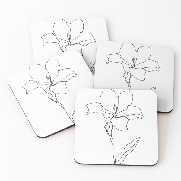 Item preview, Single Line Flower  designed and sold by Lilieae.