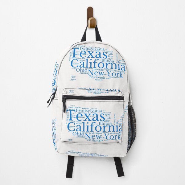 Item preview, United States Typography USA States designed and sold by MyDearWorld.