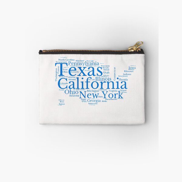 Item preview, United States Typography USA States designed and sold by MyDearWorld.