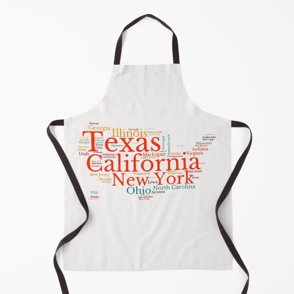 Item preview, United States Typography USA States designed and sold by MyDearWorld.