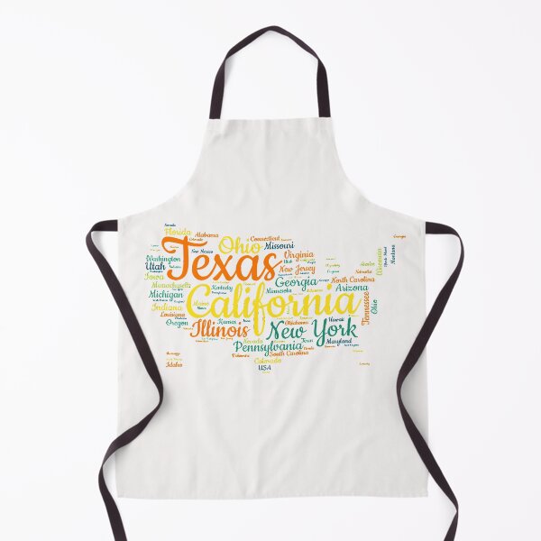 Item preview, United States Typography USA States designed and sold by MyDearWorld.