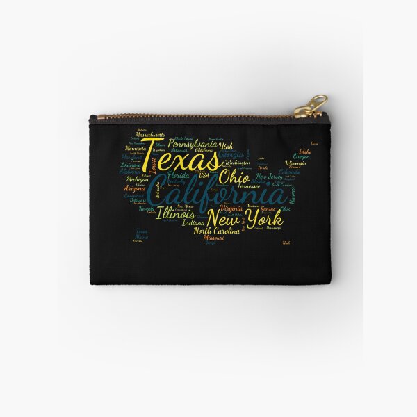 Item preview, United States Typography USA States designed and sold by MyDearWorld.