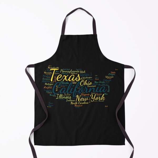 Item preview, United States Typography USA States designed and sold by MyDearWorld.