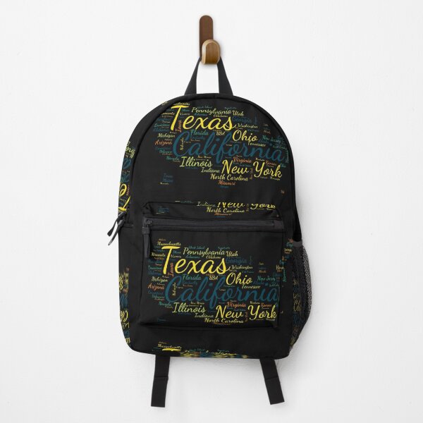 Item preview, United States Typography USA States designed and sold by MyDearWorld.