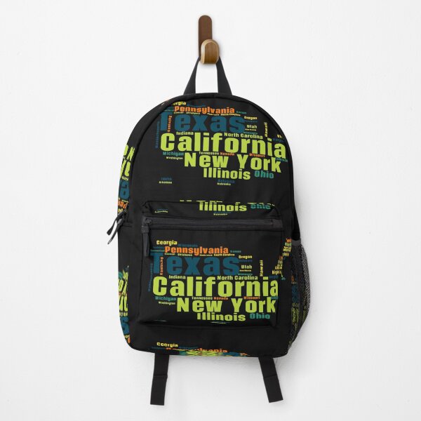 Item preview, Copy of United States Typography USA States designed and sold by MyDearWorld.