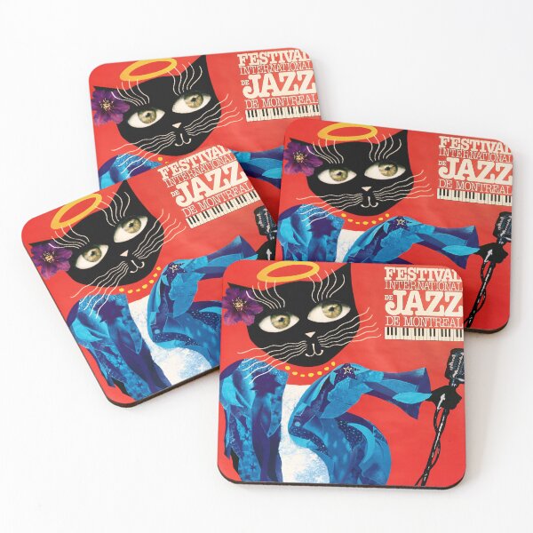 Item preview, Montreal Jazz Festival Cool Cat designed and sold by funhousejen.