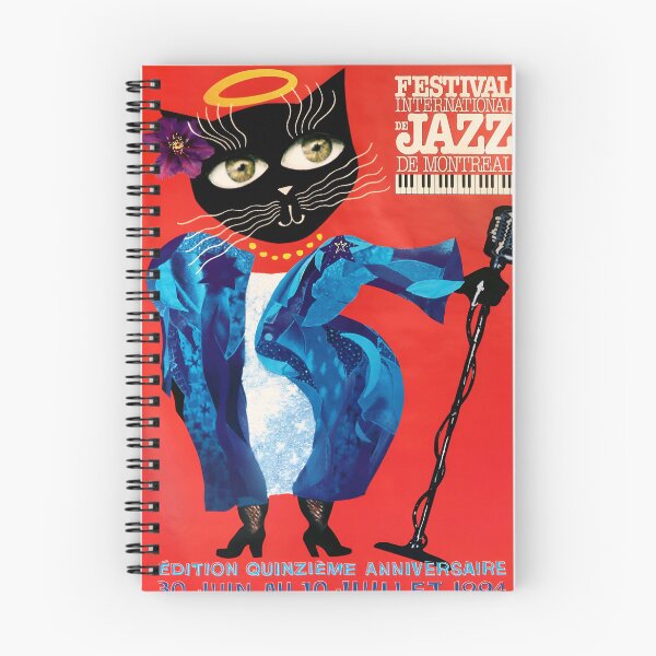 Item preview, Montreal Jazz Festival Cool Cat designed and sold by funhousejen.