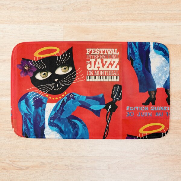 Item preview, Montreal Jazz Festival Cool Cat designed and sold by funhousejen.