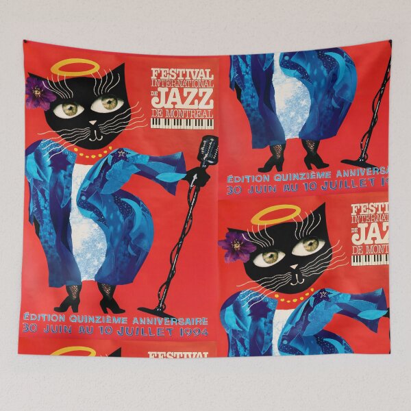 Item preview, Montreal Jazz Festival Cool Cat designed and sold by funhousejen.