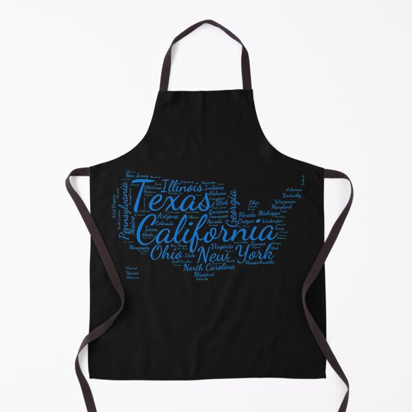 Item preview, United States Typography USA States designed and sold by MyDearWorld.