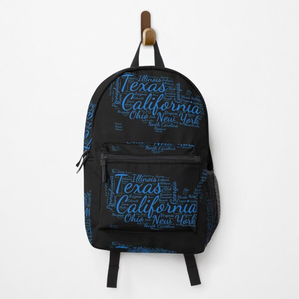 Item preview, United States Typography USA States designed and sold by MyDearWorld.