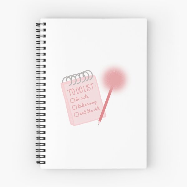Item preview, To do list: be cute, take a nap, eat the rich with a pen designed and sold by Shakro.