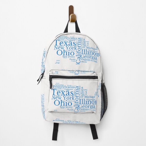 Item preview, United States Typography USA States designed and sold by MyDearWorld.