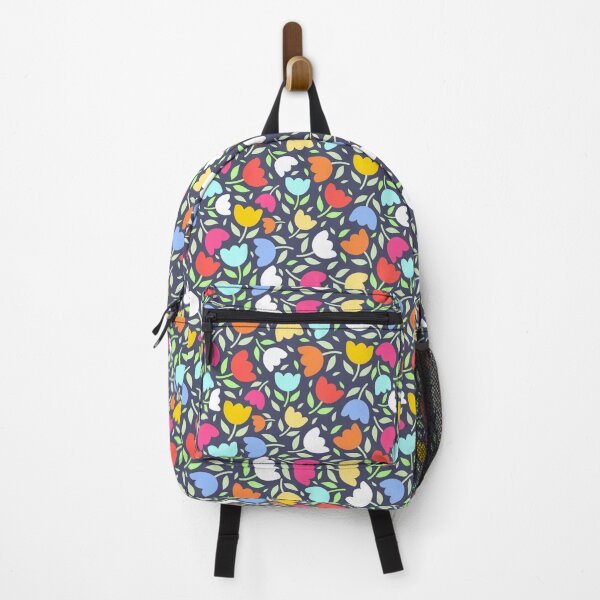 Item preview, Bright Vibrant Floral Flowers pattern SJ Blue designed and sold by Nicola-Rowe.
