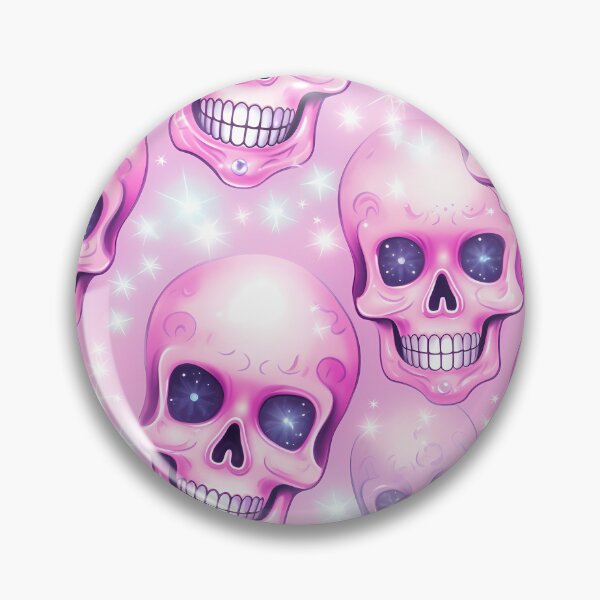 Item preview, Halloween Mug, Pink Scull Mug, Halloween Gift, Halloween Cup, Gothic Gift, Cool Halloween Gift, Gift for Goth Girl, Smiling Scull Gift, designed and sold by 1DAYTSHIRT.