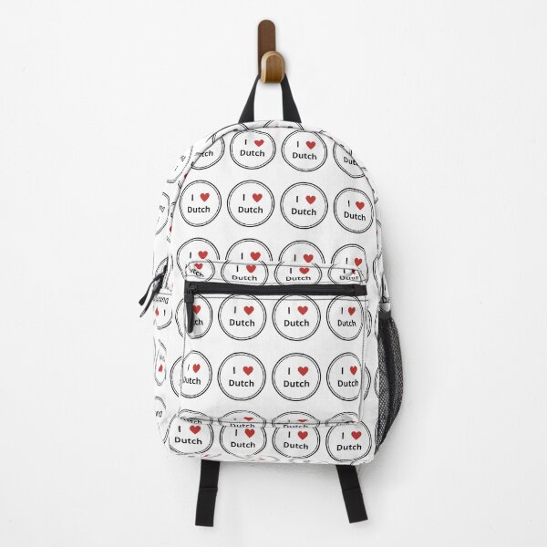 Item preview, Black and white circle of i love Dutch designed and sold by language-des.