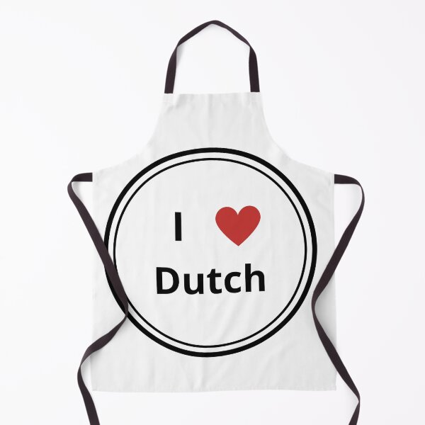 Item preview, Black and white circle of i love Dutch designed and sold by language-des.