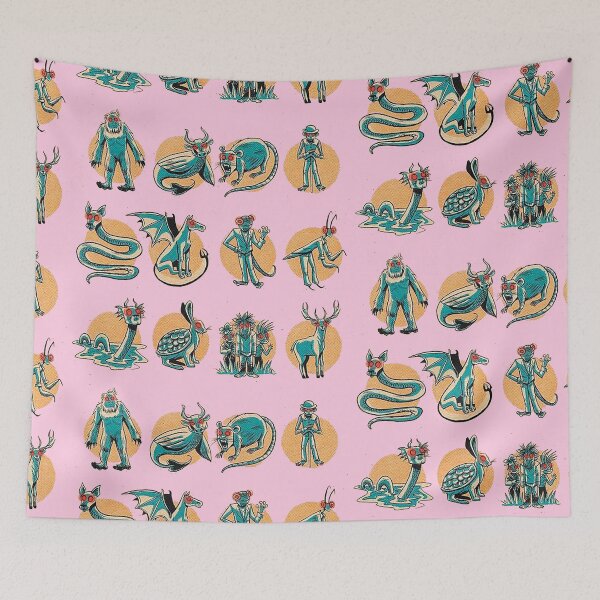 Item preview, Terrifying Myths New Jersey designed and sold by PatronesKawai.