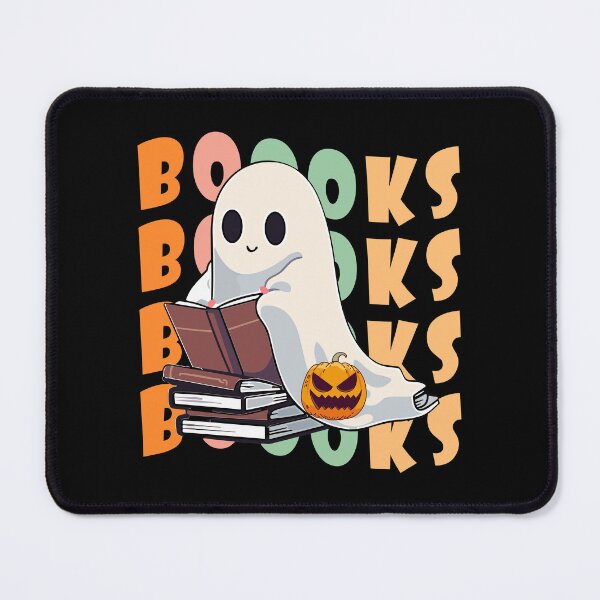 Item preview, Booooks Cute Ghost Reading Books Pumpkin Halloween designed and sold by NewDayDesigns.