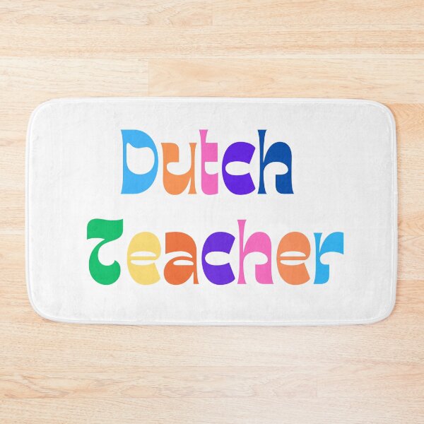 Item preview, Colorful and fun dutch teacher design designed and sold by language-des.