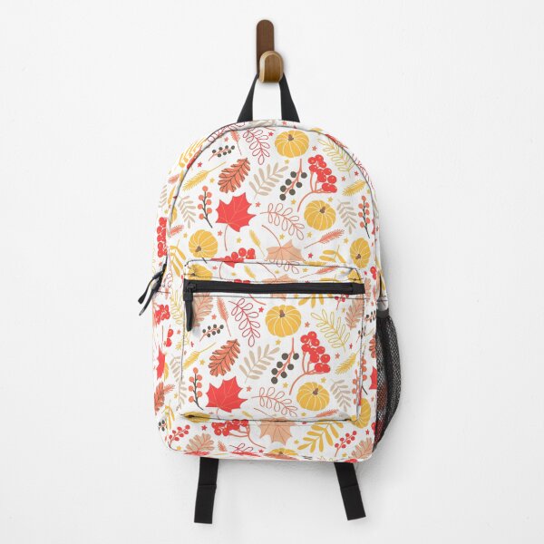 Item preview, Seasonal Autumn Botanical Berries Pumpkin pattern designed and sold by Nicola-Rowe.