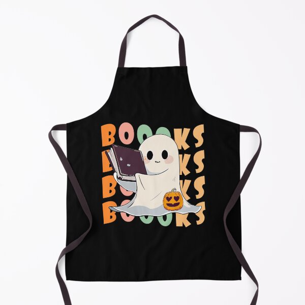 Item preview, Booooks Cute Ghost Reading Books Pumpkin Halloween designed and sold by NewDayDesigns.