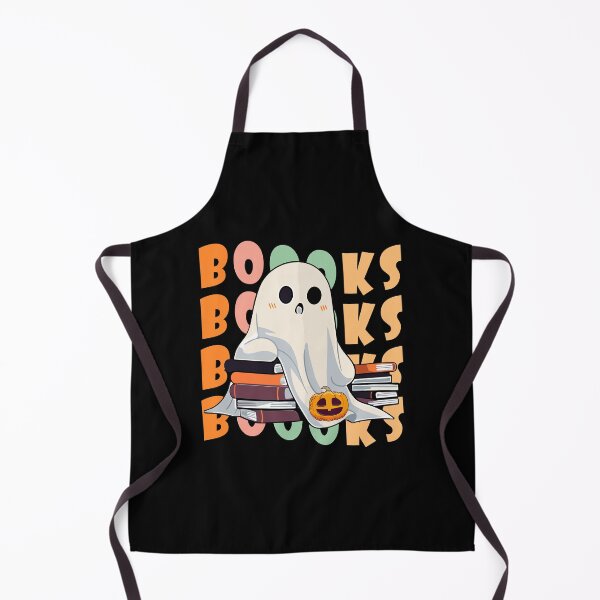 Item preview, Booooks Cute Ghost Reading Books Pumpkin Halloween designed and sold by NewDayDesigns.