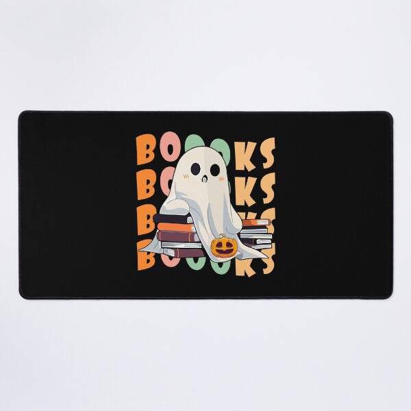 Item preview, Booooks Cute Ghost Reading Books Pumpkin Halloween designed and sold by NewDayDesigns.