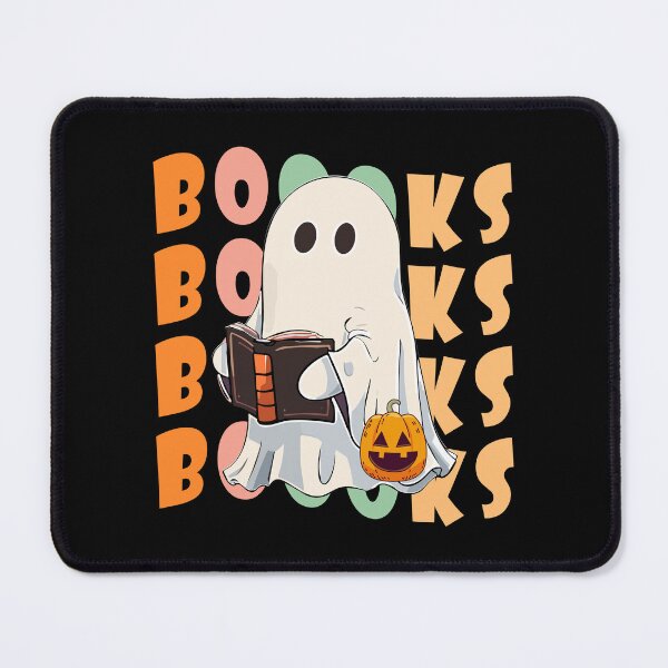 Item preview, Booooks Cute Ghost Reading Books Pumpkin Halloween designed and sold by NewDayDesigns.