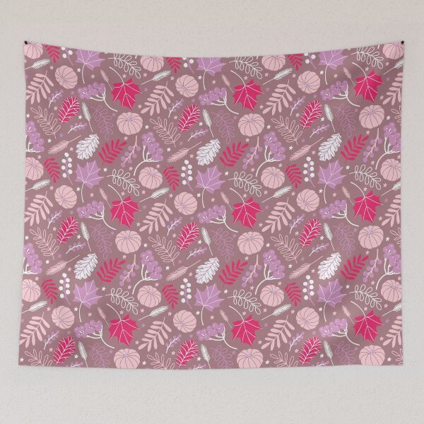 Item preview, Seasonal Autumn Botanical Pumpkin Berries Nature pattern designed and sold by Nicola-Rowe.