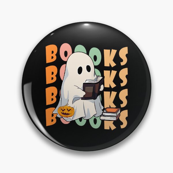 Item preview, Booooks Ghost Reading Books Halloween designed and sold by NewDayDesigns.